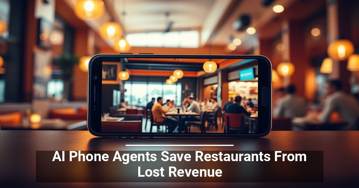 AI Phone Agents Save Restaurants From Lost Revenue